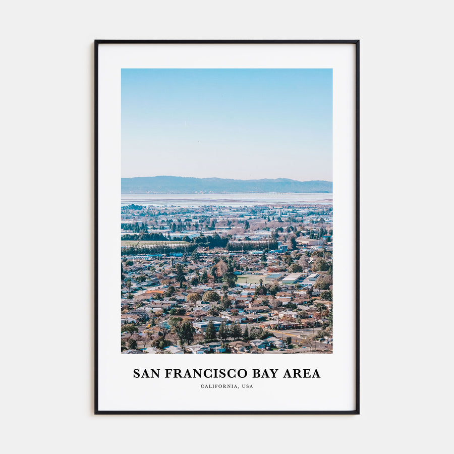 Bay Area Portrait Color No 1 Poster