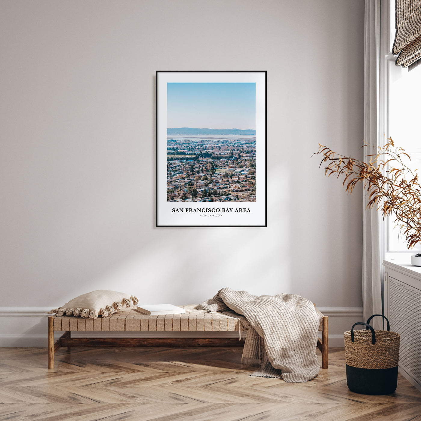 Bay Area Portrait Color No 1 Poster