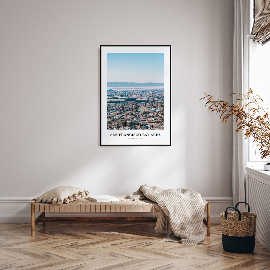 Bay Area Portrait Color No 1 Poster