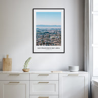 Bay Area Portrait Color No 1 Poster