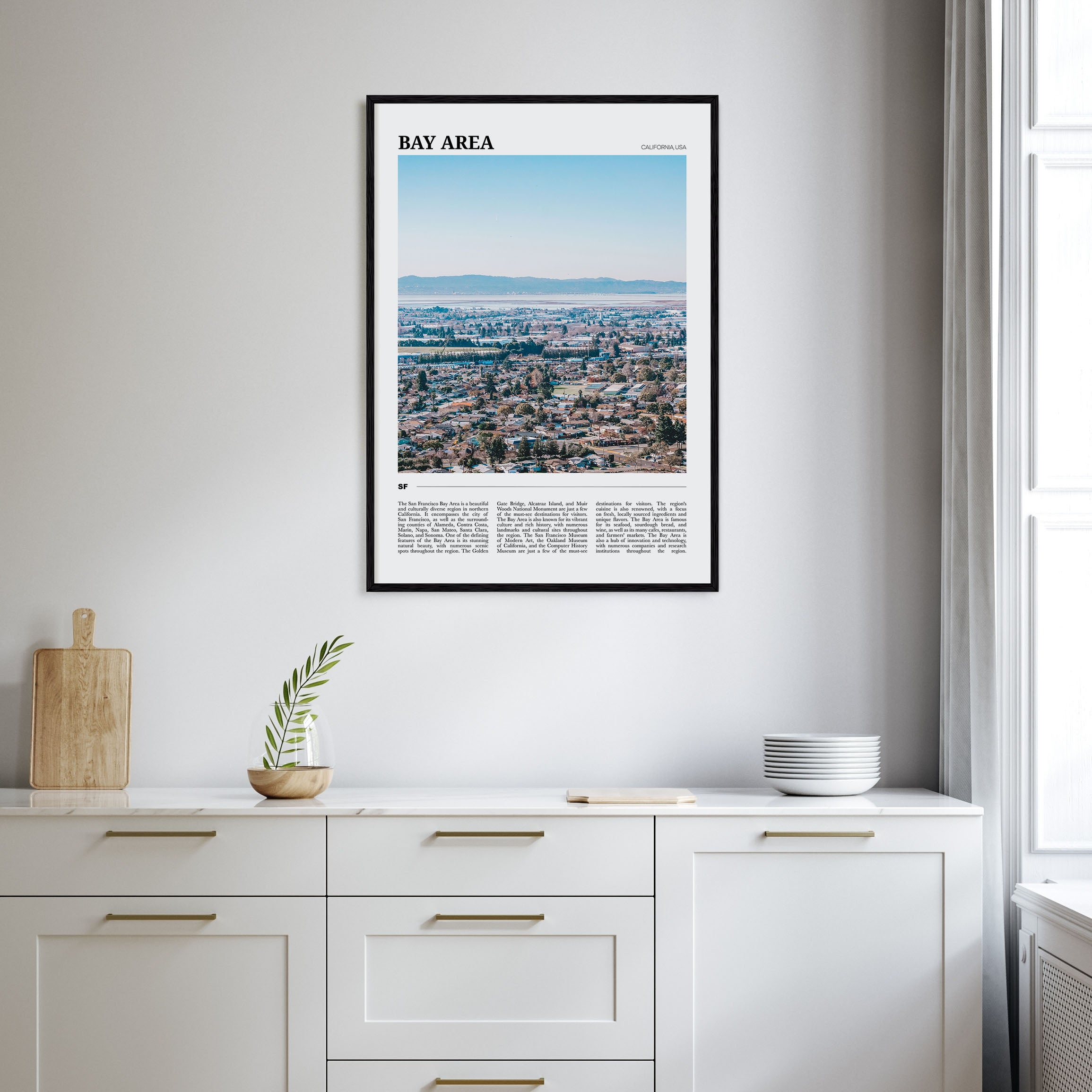 Bay Area Travel Color No 1 Poster