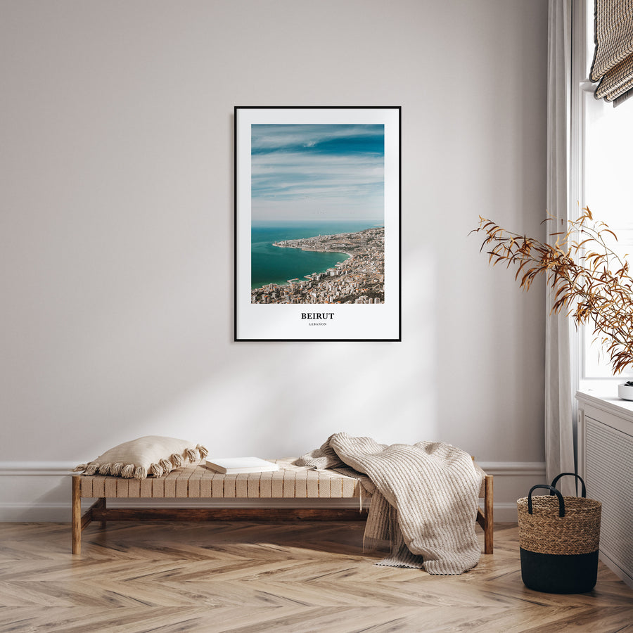 Beirut Portrait Color Poster