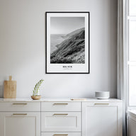 Big Sur Portrait B&W No 1 Poster