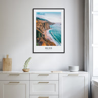 Big Sur Portrait Color No 1 Poster