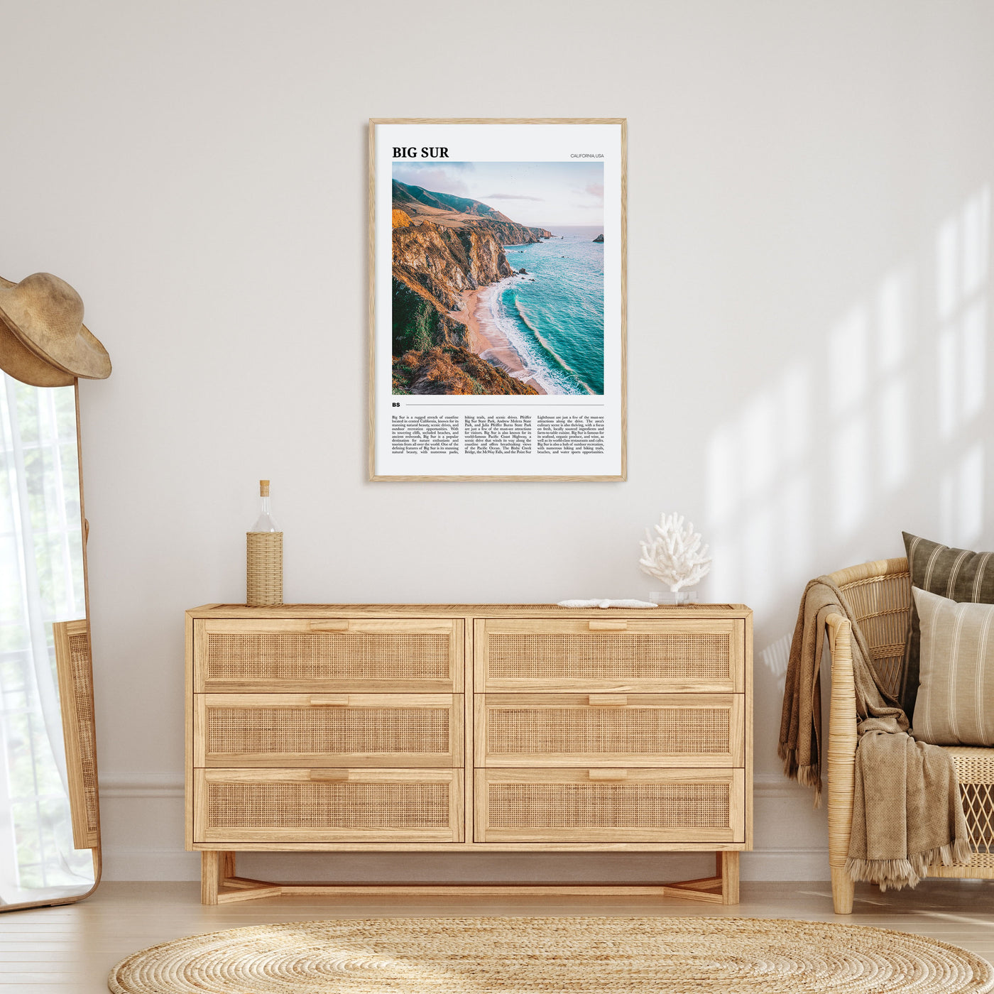 Big Sur Travel Color No 1 Poster