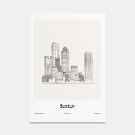 Boston Drawn Poster