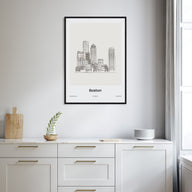 Boston Drawn Poster
