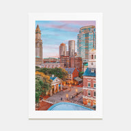 Boston Photo Color No 1 Poster