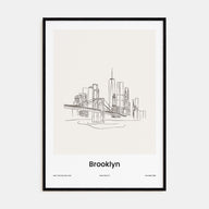 Brooklyn Drawn Poster