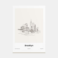 Brooklyn Drawn Poster