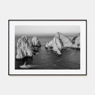 Cabo San Lucas Landscape B&W Poster