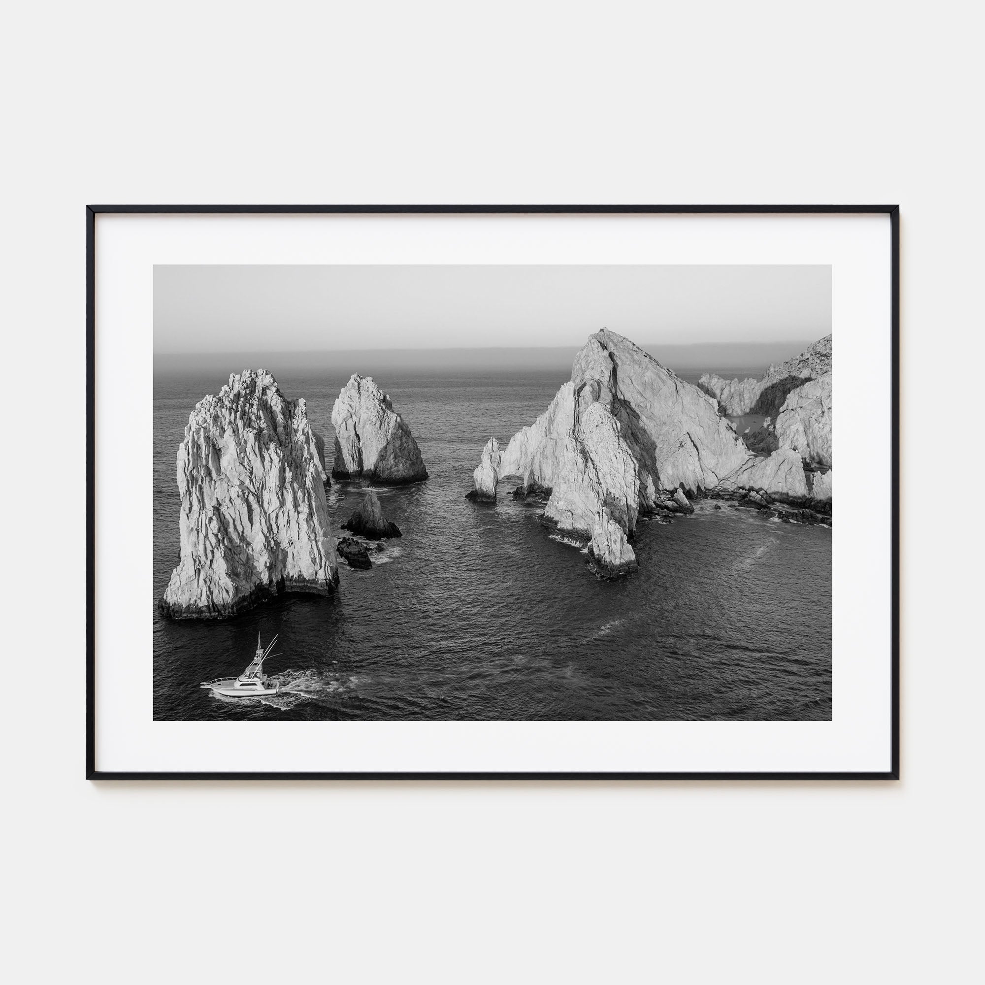 Cabo San Lucas Landscape B&W Poster