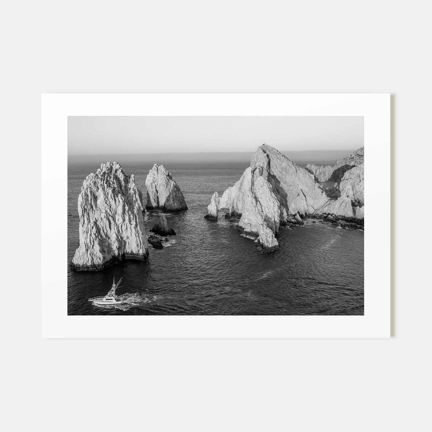 Cabo San Lucas Landscape B&W Poster