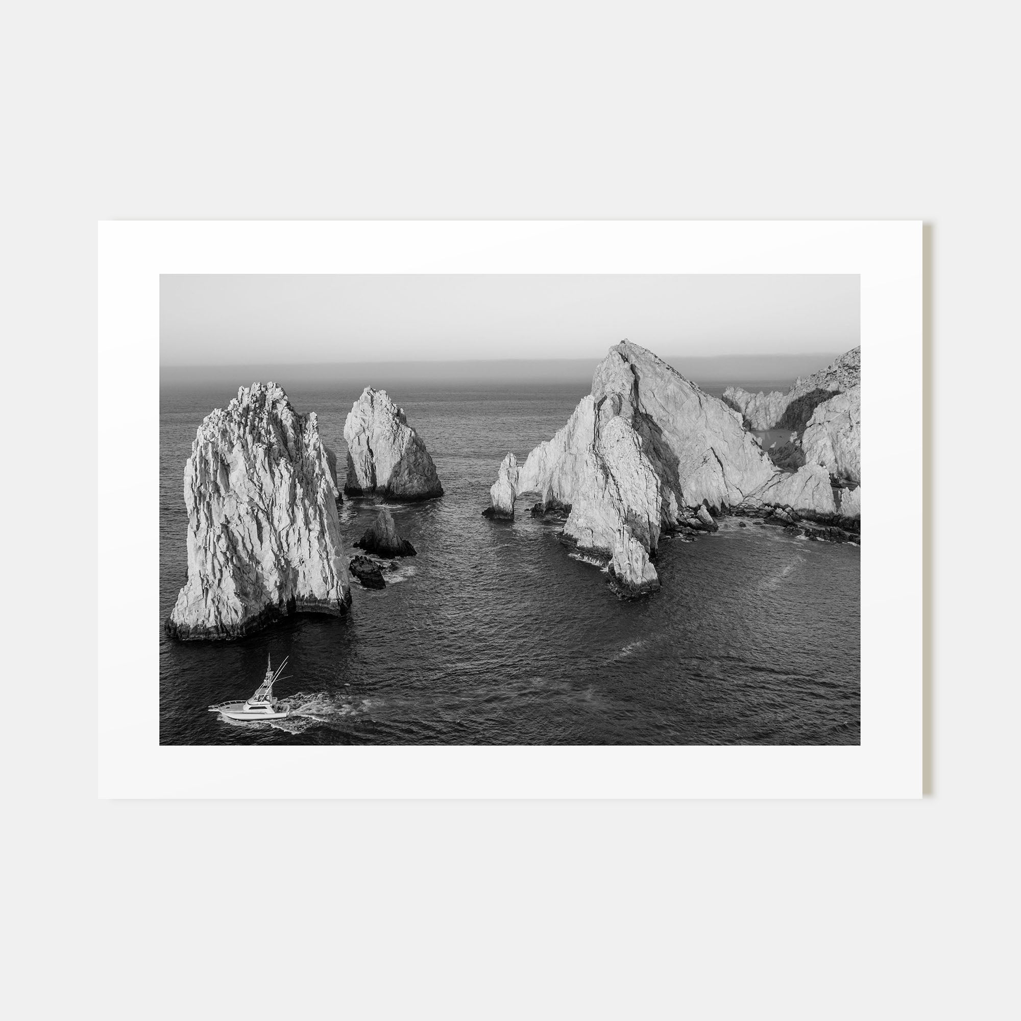 Cabo San Lucas Landscape B&W Poster