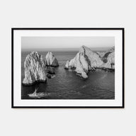 Cabo San Lucas Landscape B&W Poster