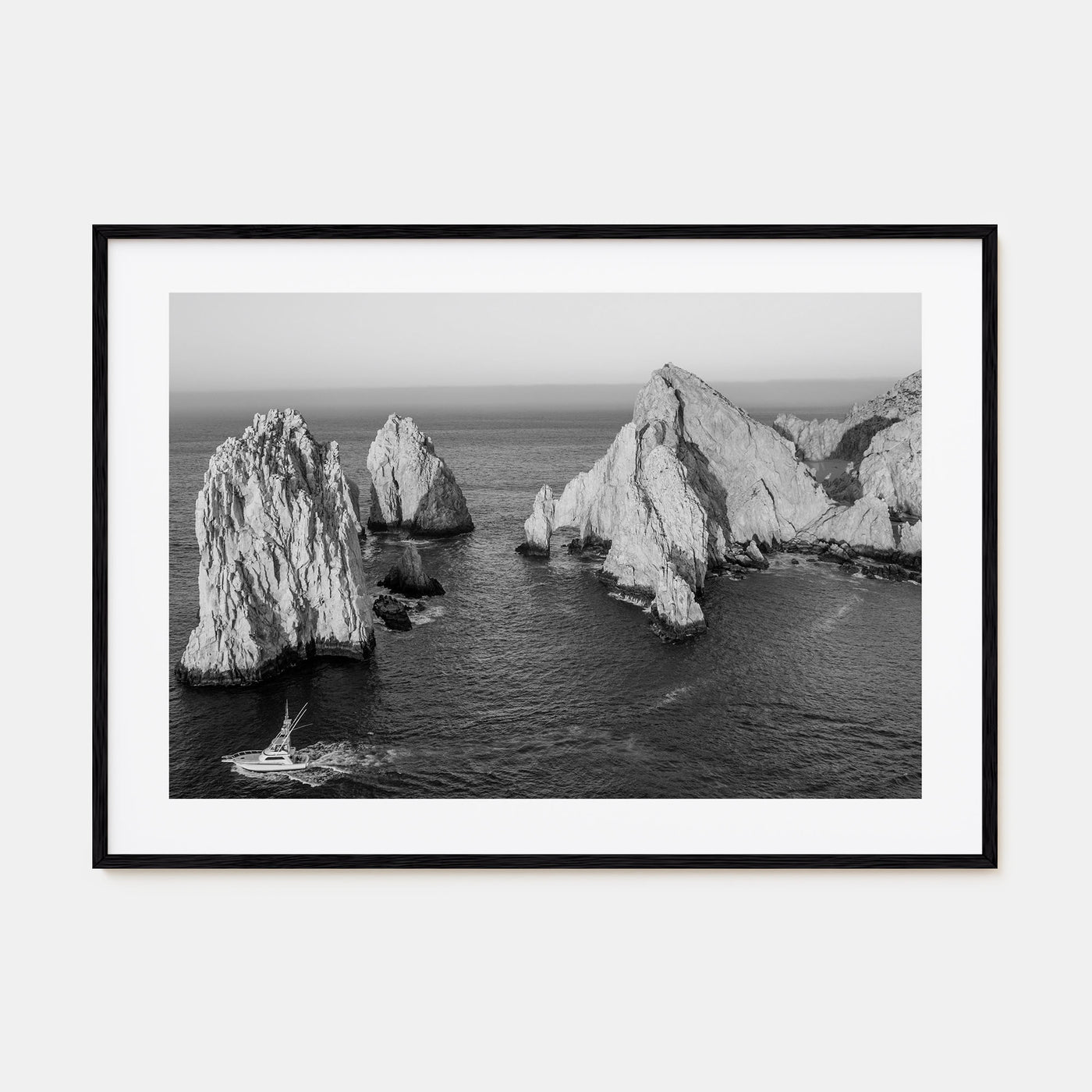 Cabo San Lucas Landscape B&W Poster