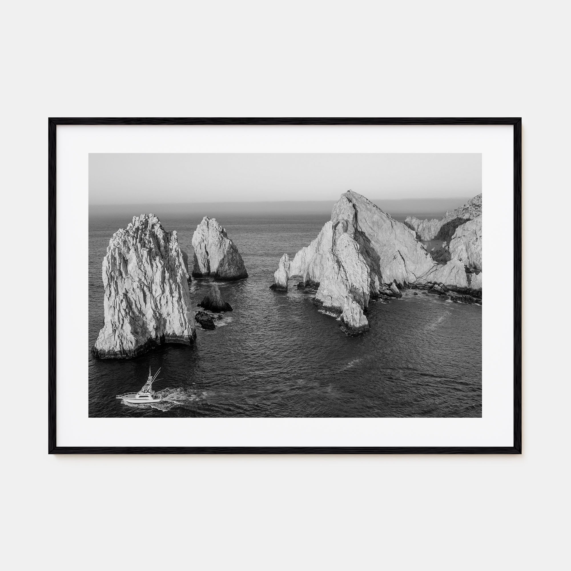 Cabo San Lucas Landscape B&W Poster