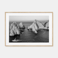 Cabo San Lucas Landscape B&W Poster