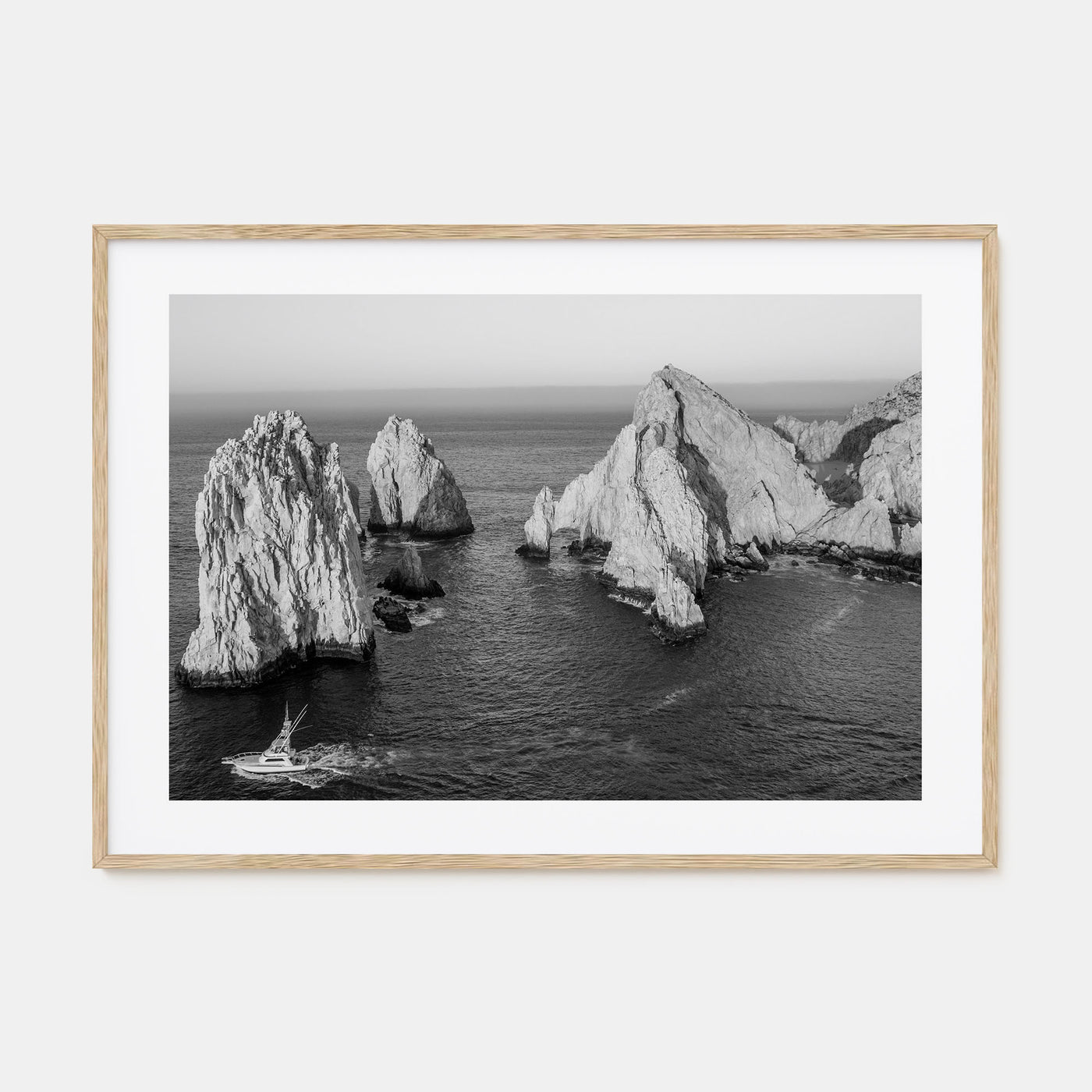 Cabo San Lucas Landscape B&W Poster