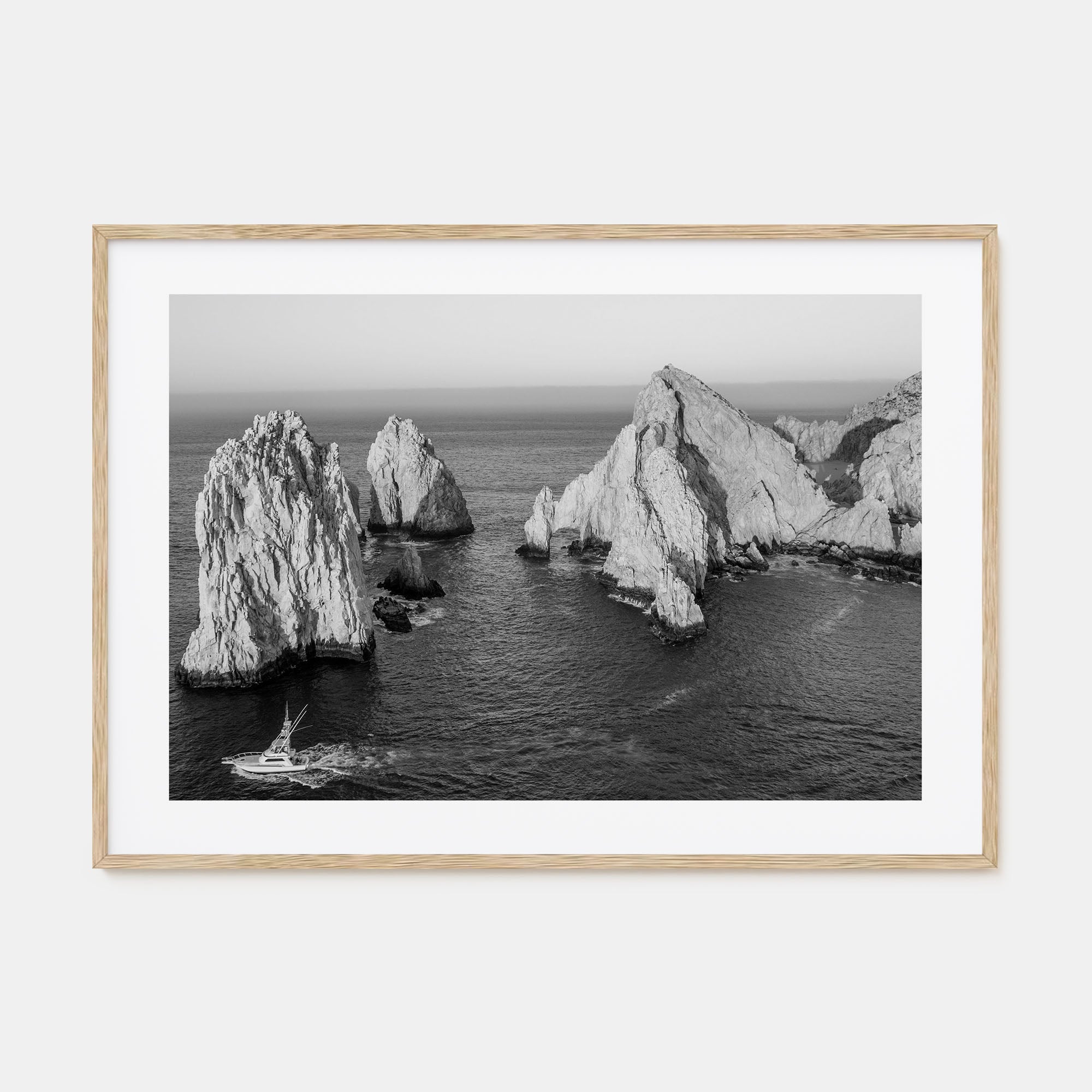 Cabo San Lucas Landscape B&W Poster