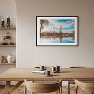Cairo Landscape Color Poster
