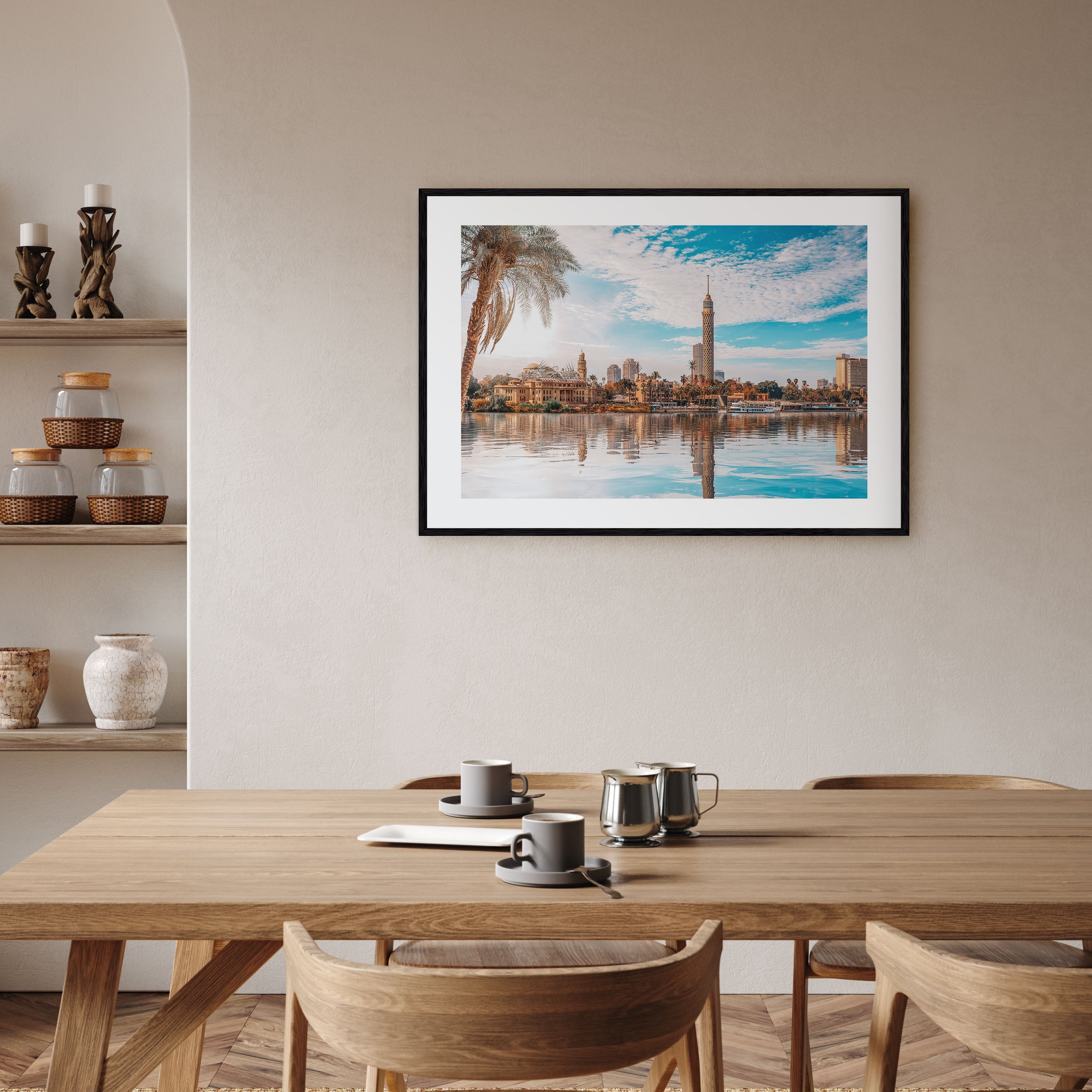 Cairo Landscape Color Poster