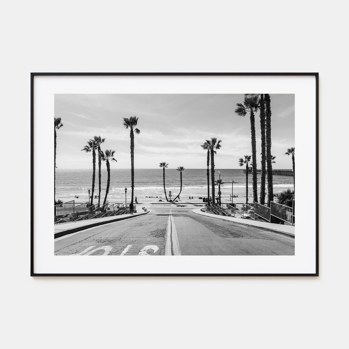 California Landscape B&W No 1 Poster
