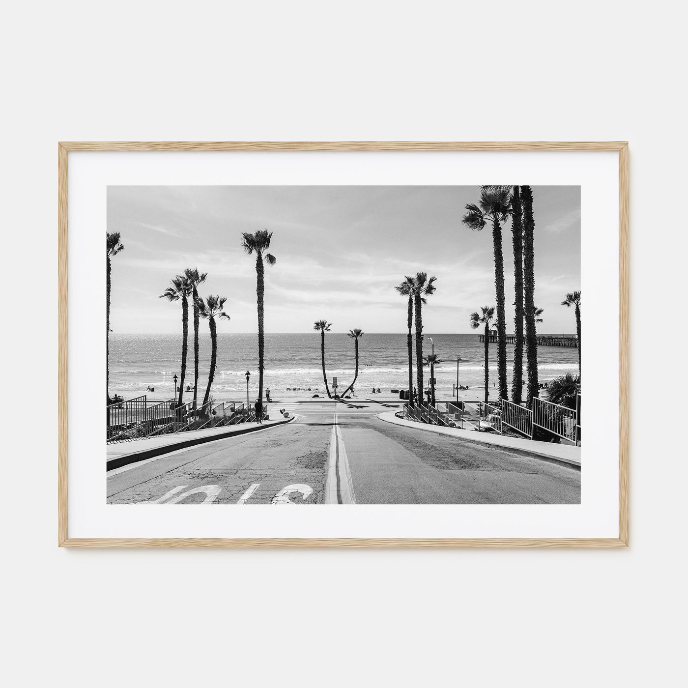 California Landscape B&W No 1 Poster