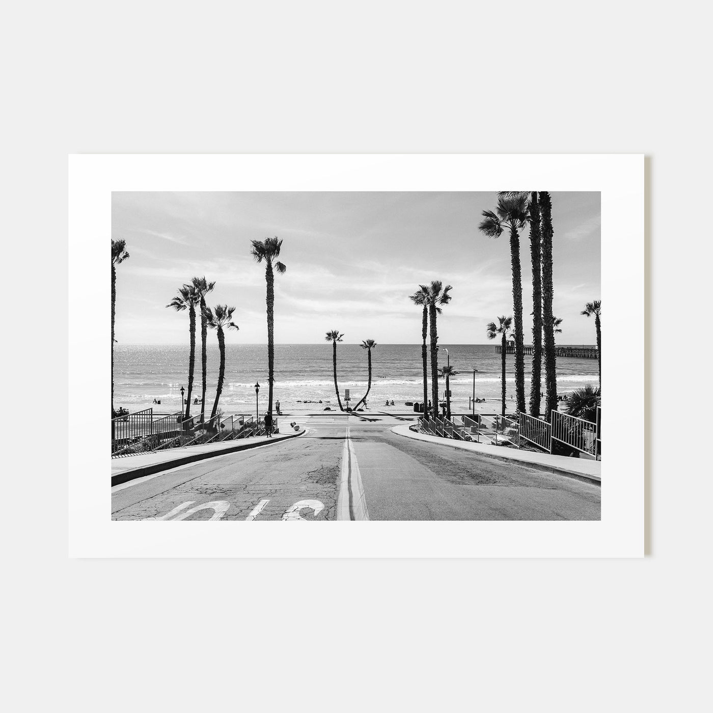 California Landscape B&W No 1 Poster