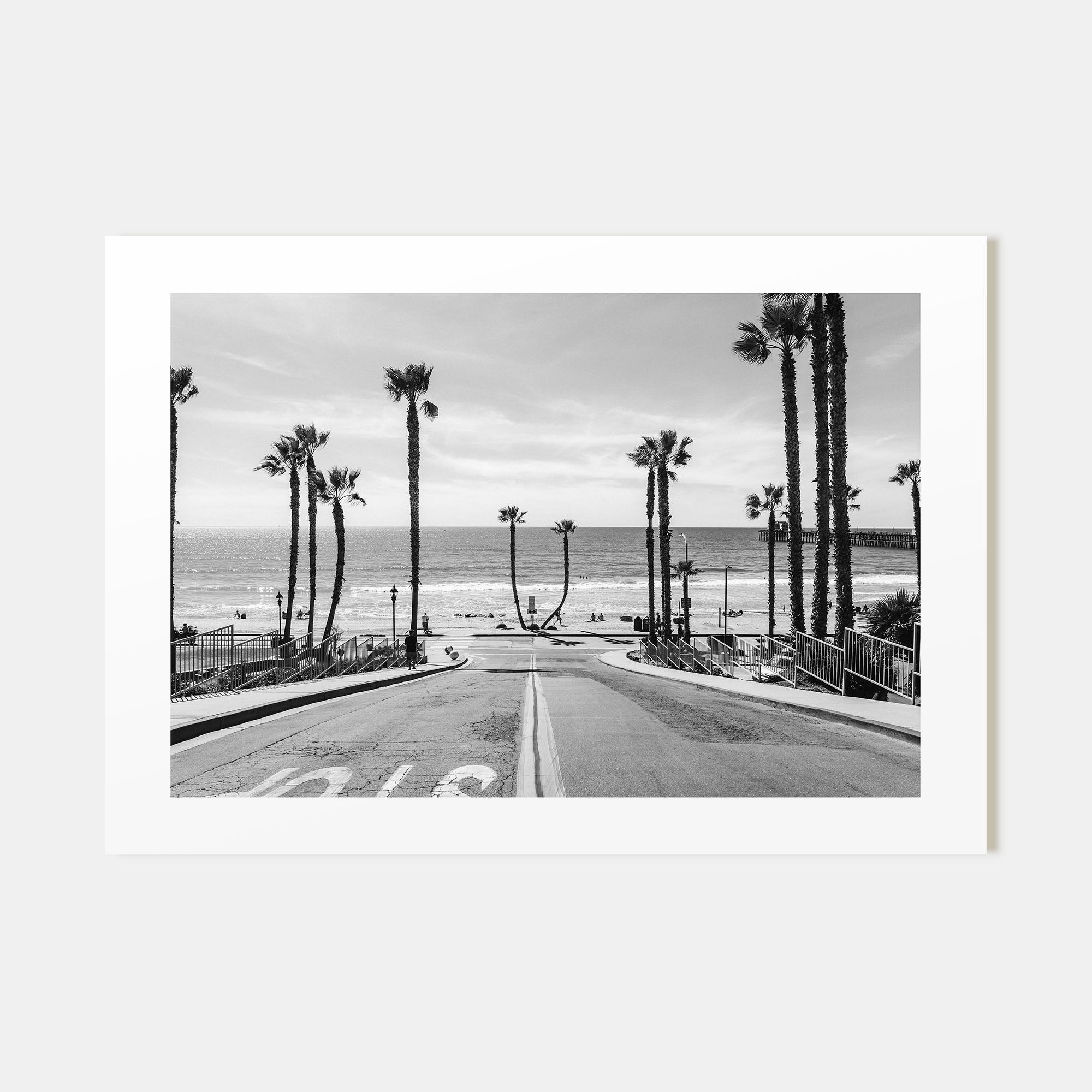 California Landscape B&W No 1 Poster