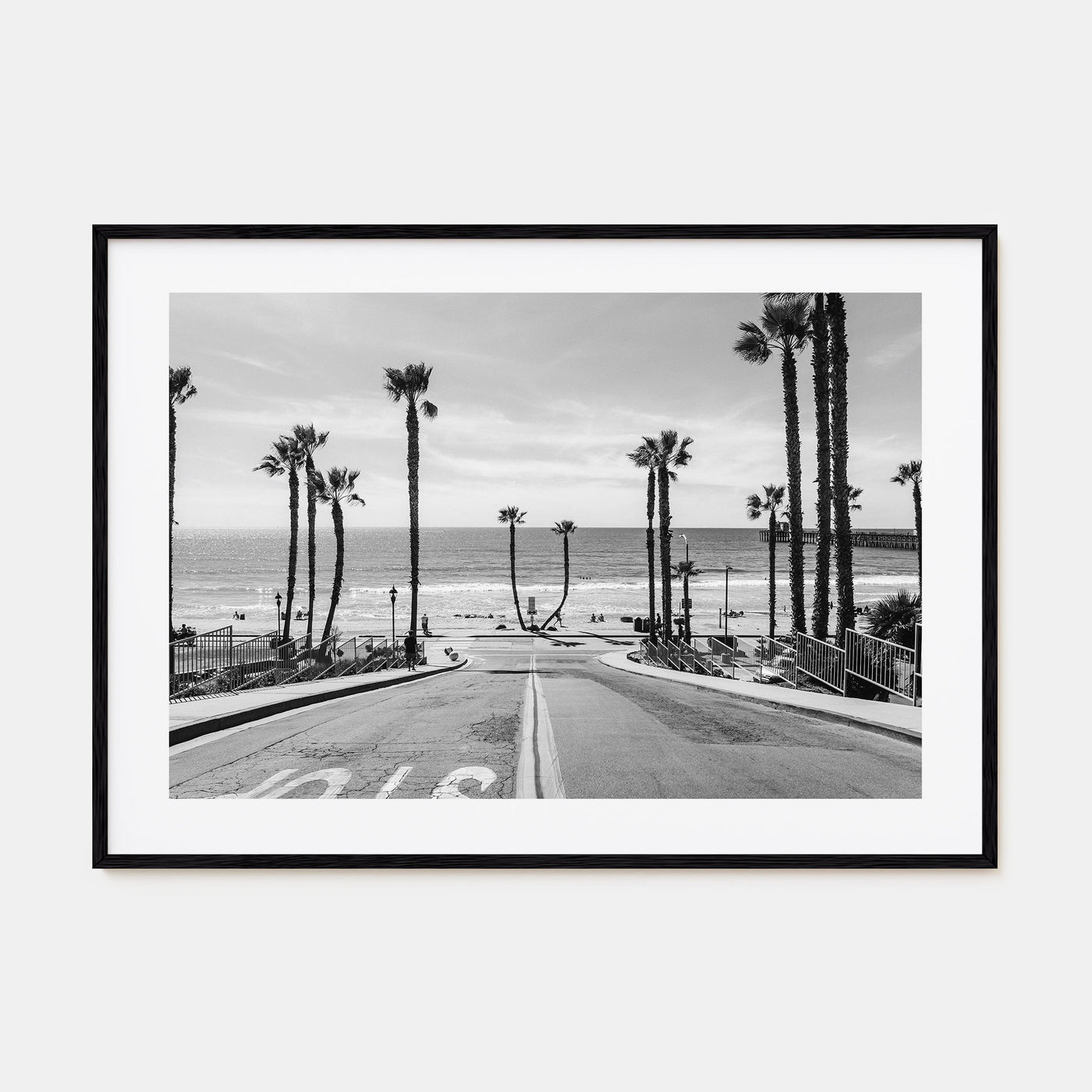 California Landscape B&W No 1 Poster