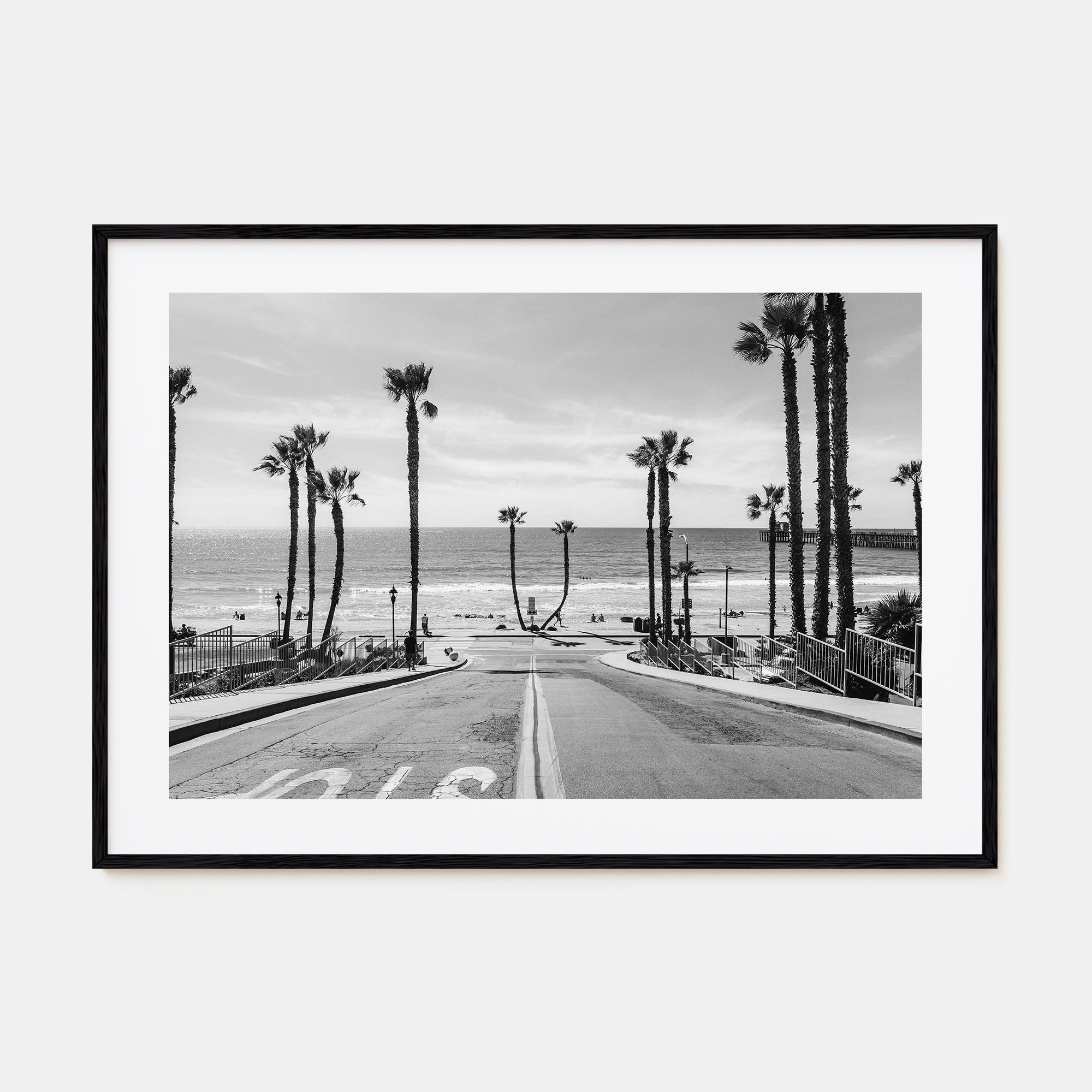 California Landscape B&W No 1 Poster