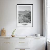 California Portrait B&W No 1 Poster
