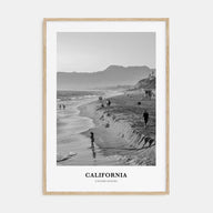 California Portrait B&W No 1 Poster