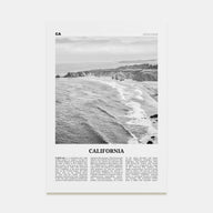 California Travel B&W No 1 Poster