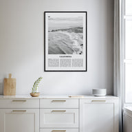 California Travel B&W No 1 Poster