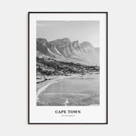 Cape Town Portrait B&W No 1 Poster