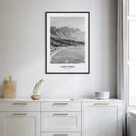 Cape Town Portrait B&W No 1 Poster