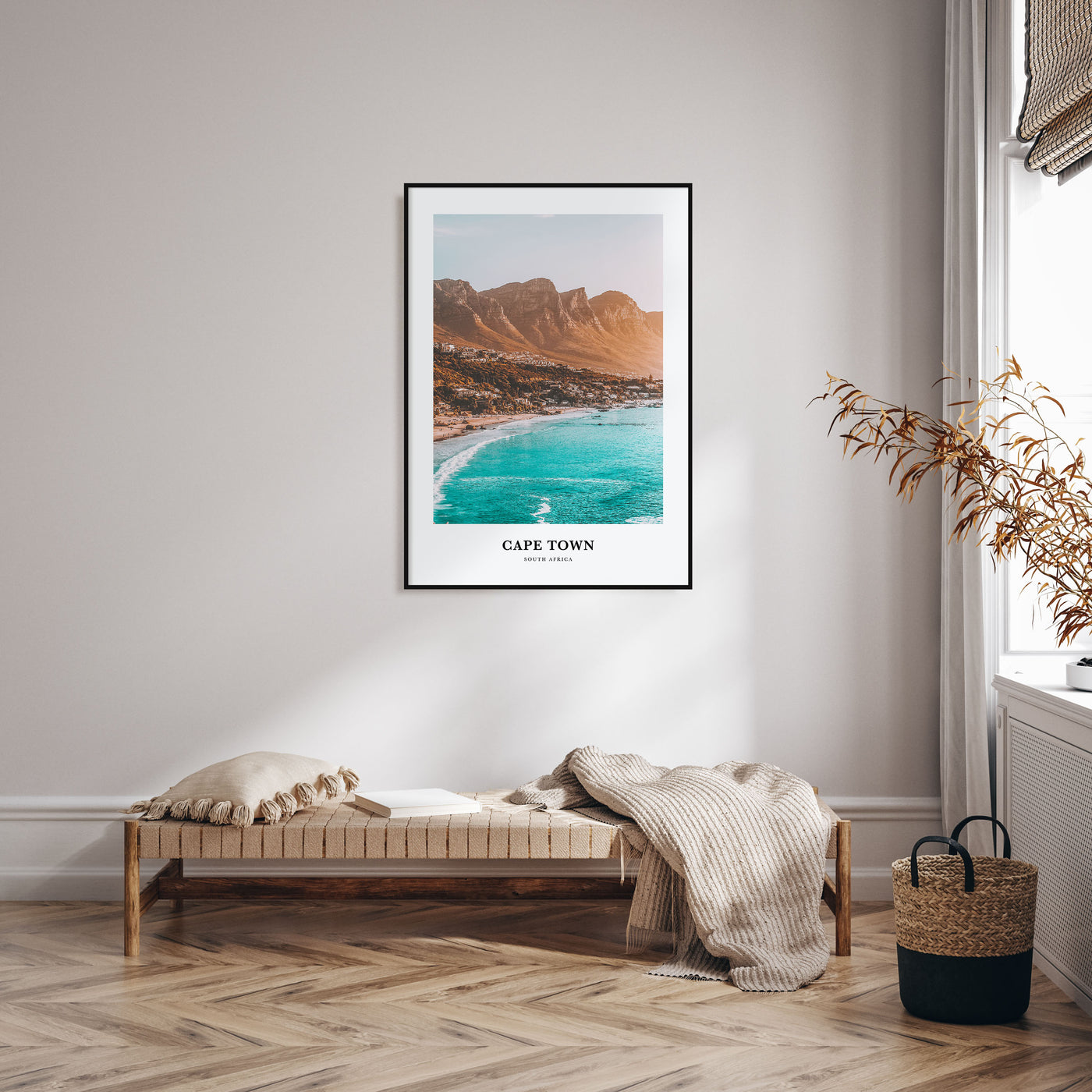 Cape Town Portrait Color Poster