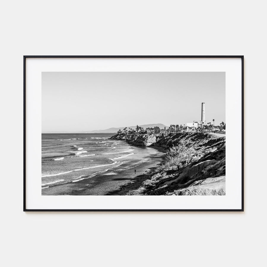 Carlsbad Landscape B&W Poster