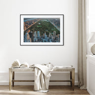 Central Park Landscape Color Poster