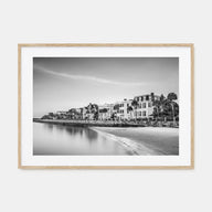 Charleston, South Carolina Landscape B&W Poster