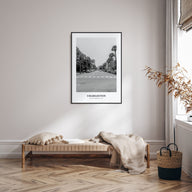 Charleston, South Carolina Portrait B&W No 1 Poster