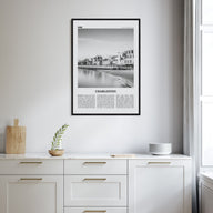 Charleston, South Carolina Travel B&W No 1 Poster