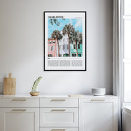 Charleston, South Carolina Travel Color No 2 Poster
