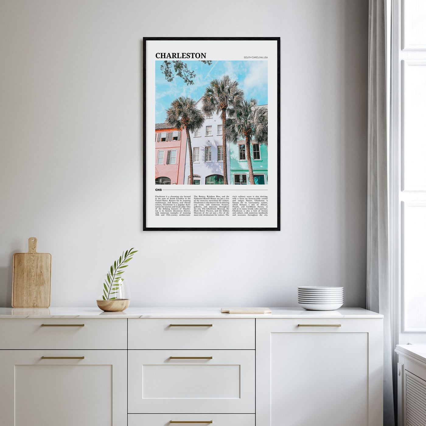 Charleston, South Carolina Travel Color No 2 Poster