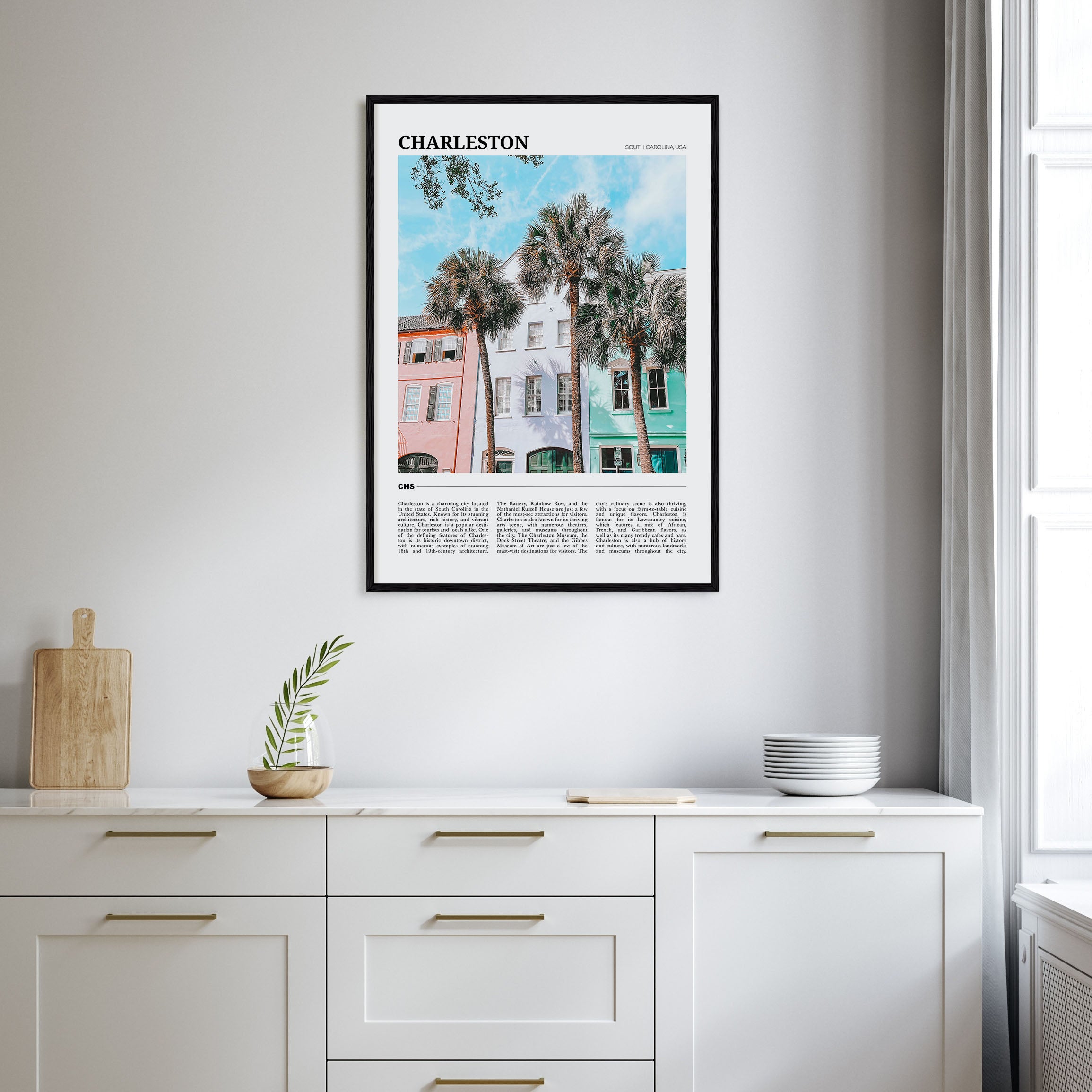 Charleston, South Carolina Travel Color No 2 Poster