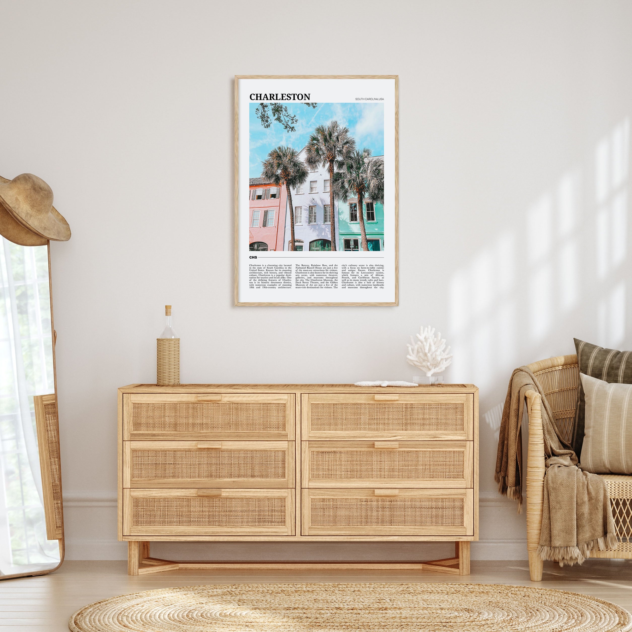 Charleston, South Carolina Travel Color No 2 Poster
