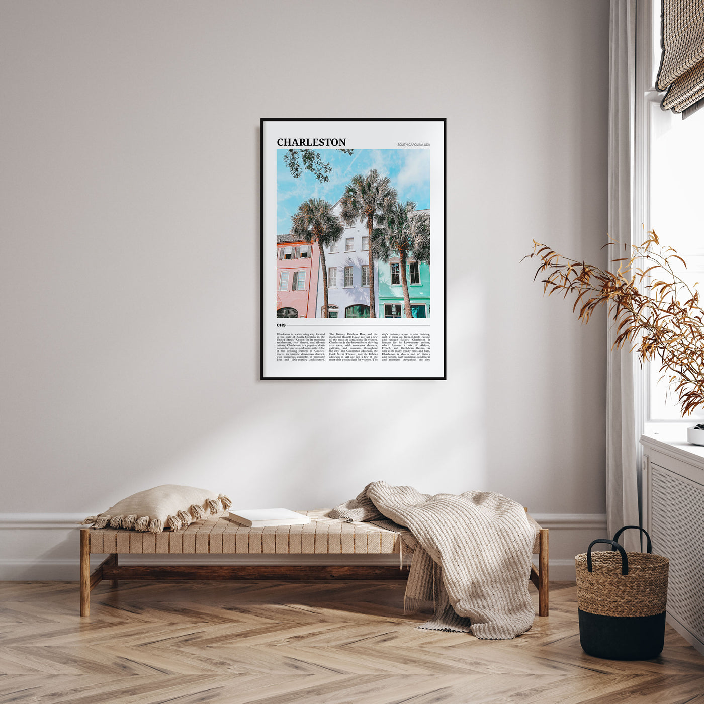 Charleston, South Carolina Travel Color No 2 Poster