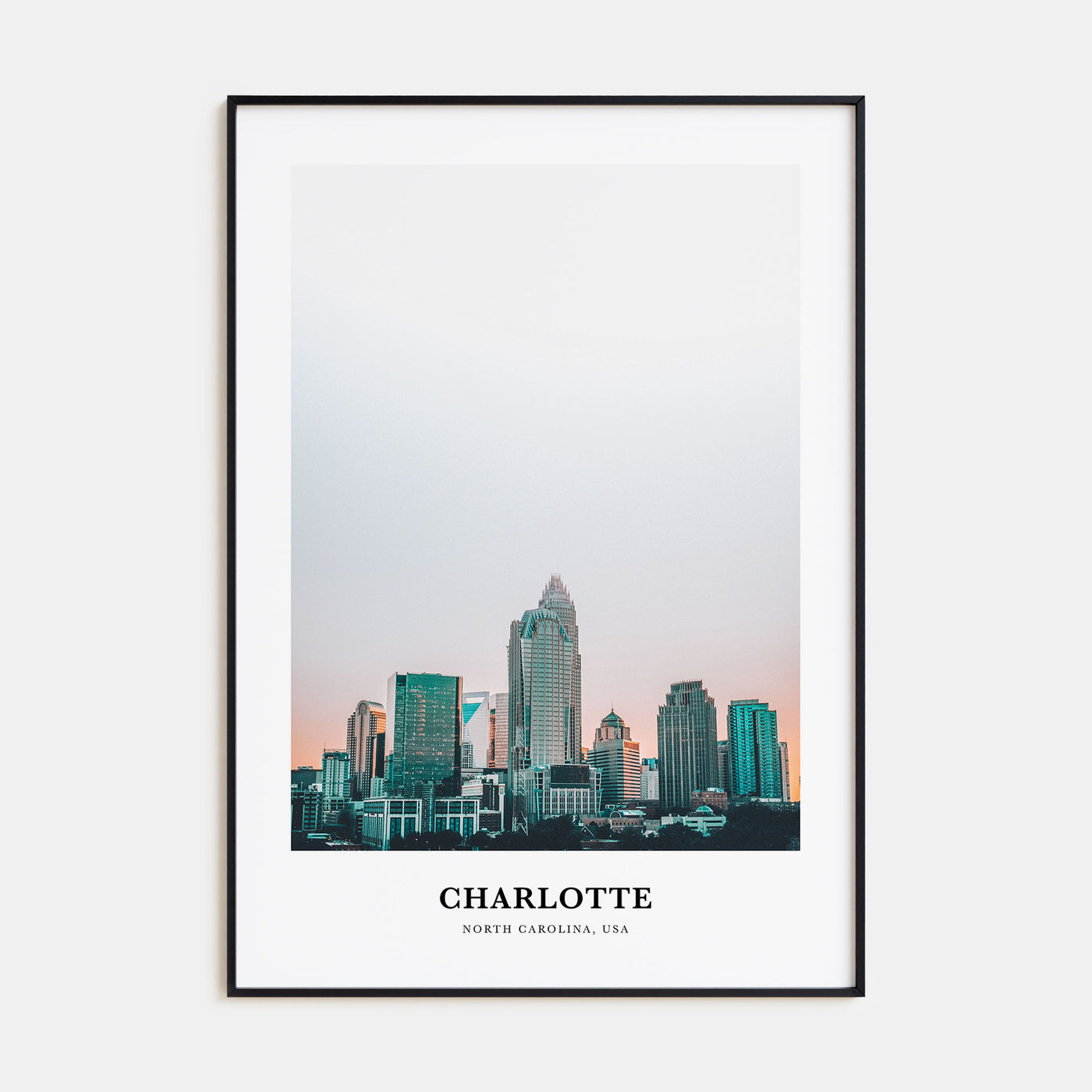 Charlotte Portrait Color No 1 Poster